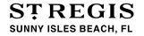 Logo St. Regis Sunny Isles